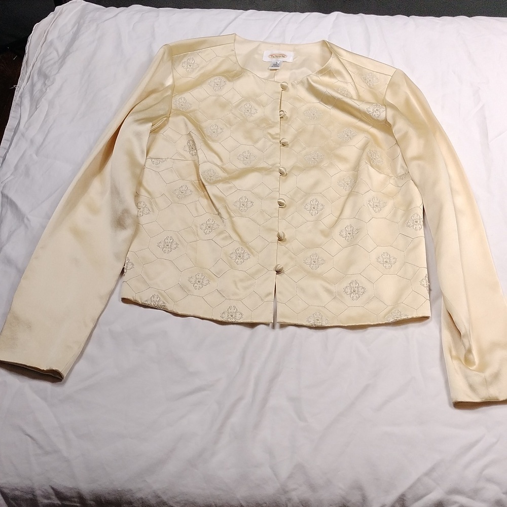 Talbot's 100% silk formal blazer size 4
